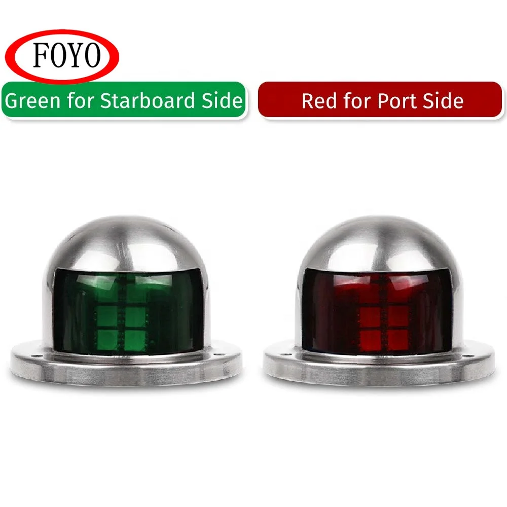 Foyo Brand Marine Hardware LED Navigation Light Boat Light for Boat/Car/Yacht/Kayak