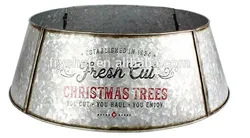 Galvanized steel foldable  christmas tree Collar , Christmas decoration