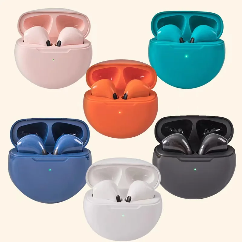 Wholesale TWS Earbuds PRO 6 BT 5.0 Earphone touch-controlled Earphone Pro 4 Pro 5 Pro5s  Pro 7s Wireless Earphones Pro 6