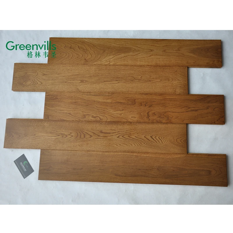 Solid oak flooring, Chinese factory wholesales free samples, 100% real wood + Eco-friendly oak wood flooring