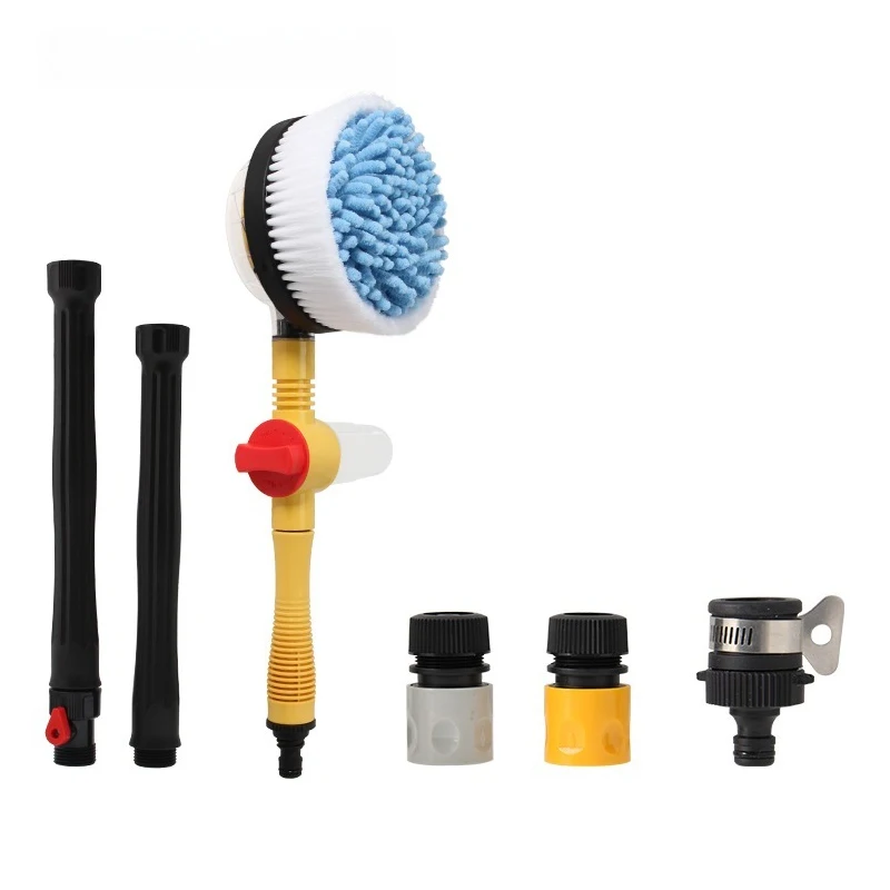 Lingzhen Car Wash Tool Fully Automatic Rotating Brush for Household Car Cleaning
