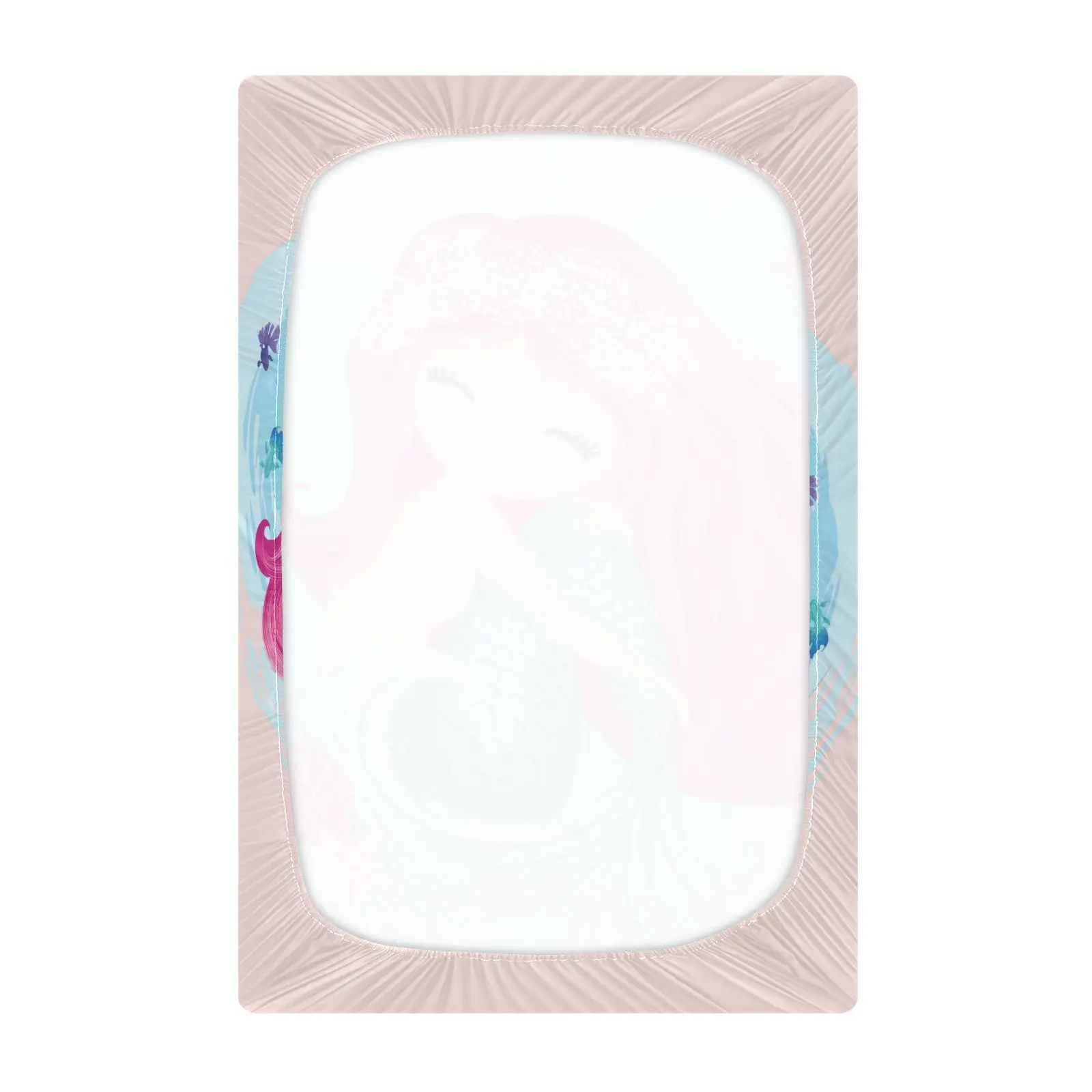 Wholesales Custom Printing Soft Personalized Cotton Soft and Breathable Microfiber Flat Bed Sheet For Kids