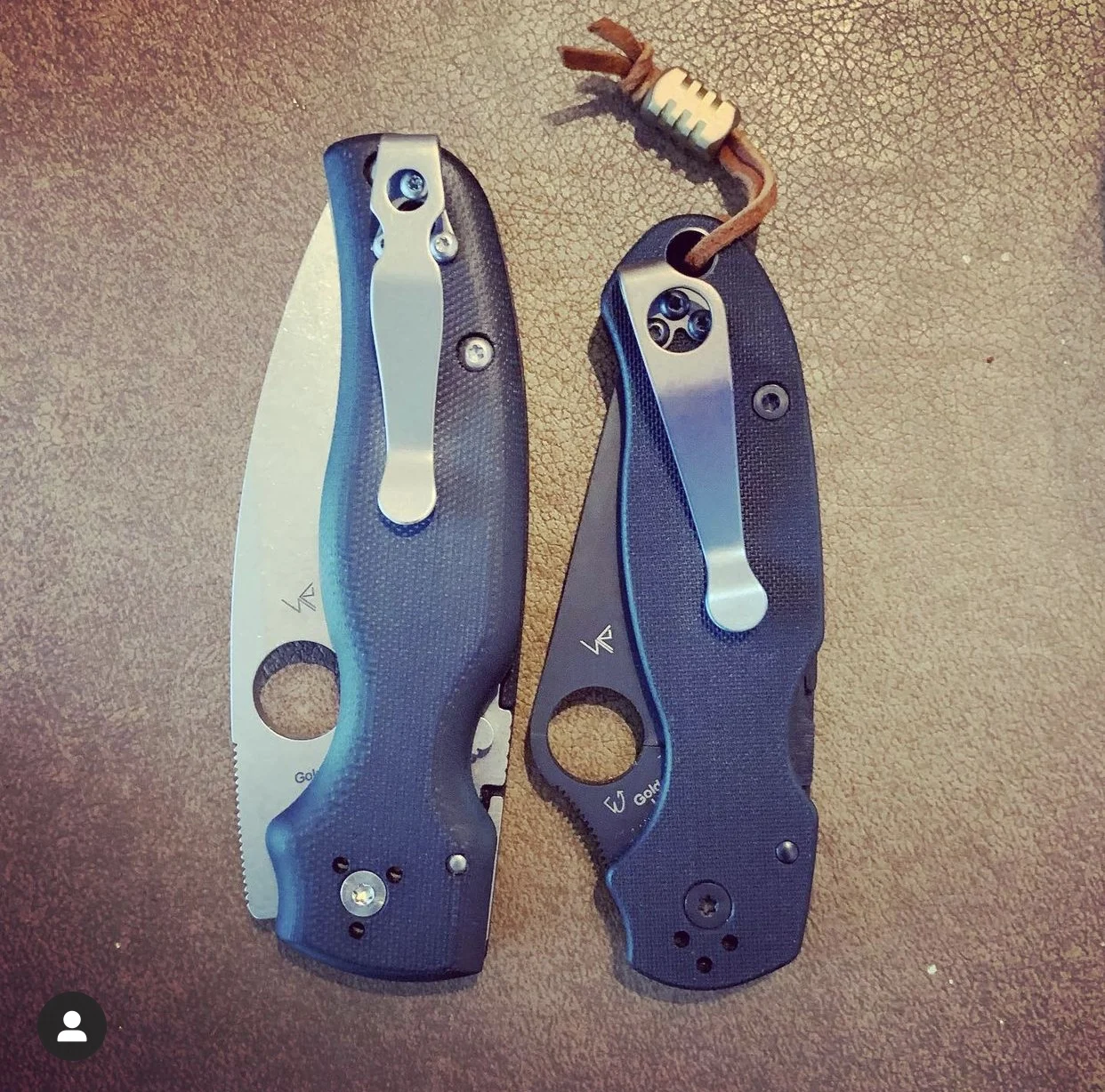 Spyderco Shaman Deep Carry титановый зажим эти зажимы подходят для ножа