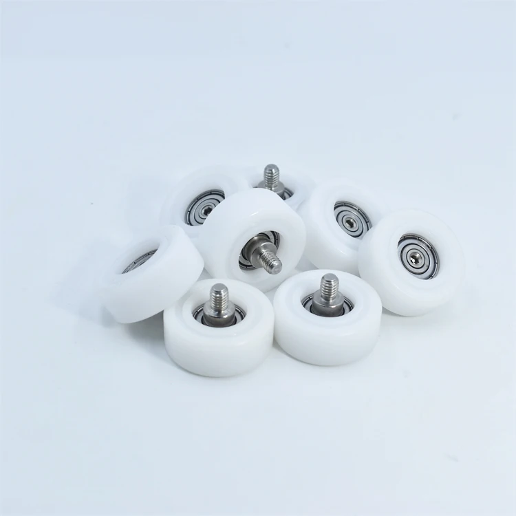 SEMEI small conveyor belt pom roller bearing BS62635-14C1L8M6 6x35x14mm plastic coater roller pulley