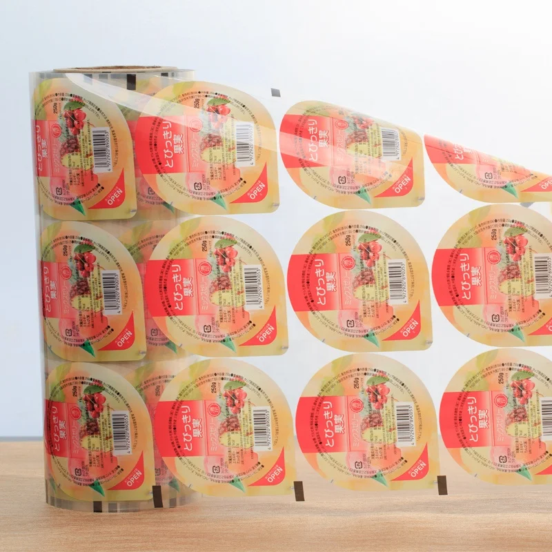 Custom Food Sachet Packaging Plastic Laminated Roll Film Packaging Roll Films Plastic Film Roll Packaging