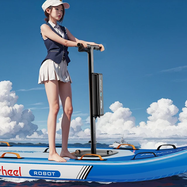 Airwheel T5 PVC efoil 8km/h surfing body board Electric Hydrofoil Surfboard with water proof battery electric jet body board