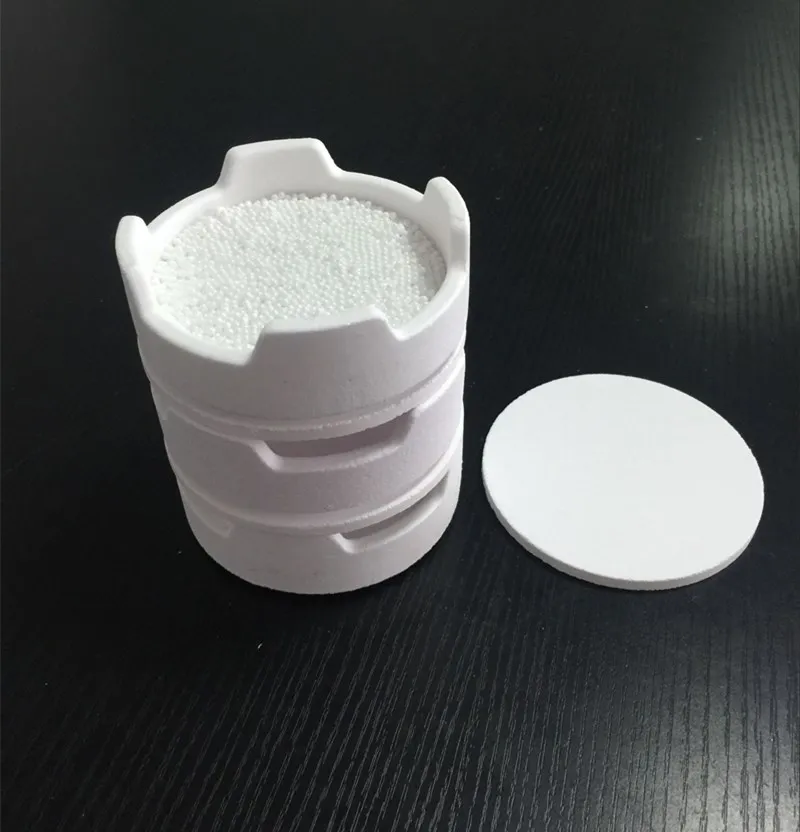 1700 degree Dental Furnace used ZrO2 Zirconia Crucible OD100*35mm for Sale