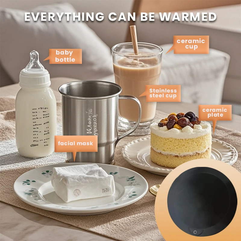 Coffee Cup Heater Mug Warmer USB Heating Pad Electric Milk Tea Water Thermostatic Coasters For Home Office Desk
