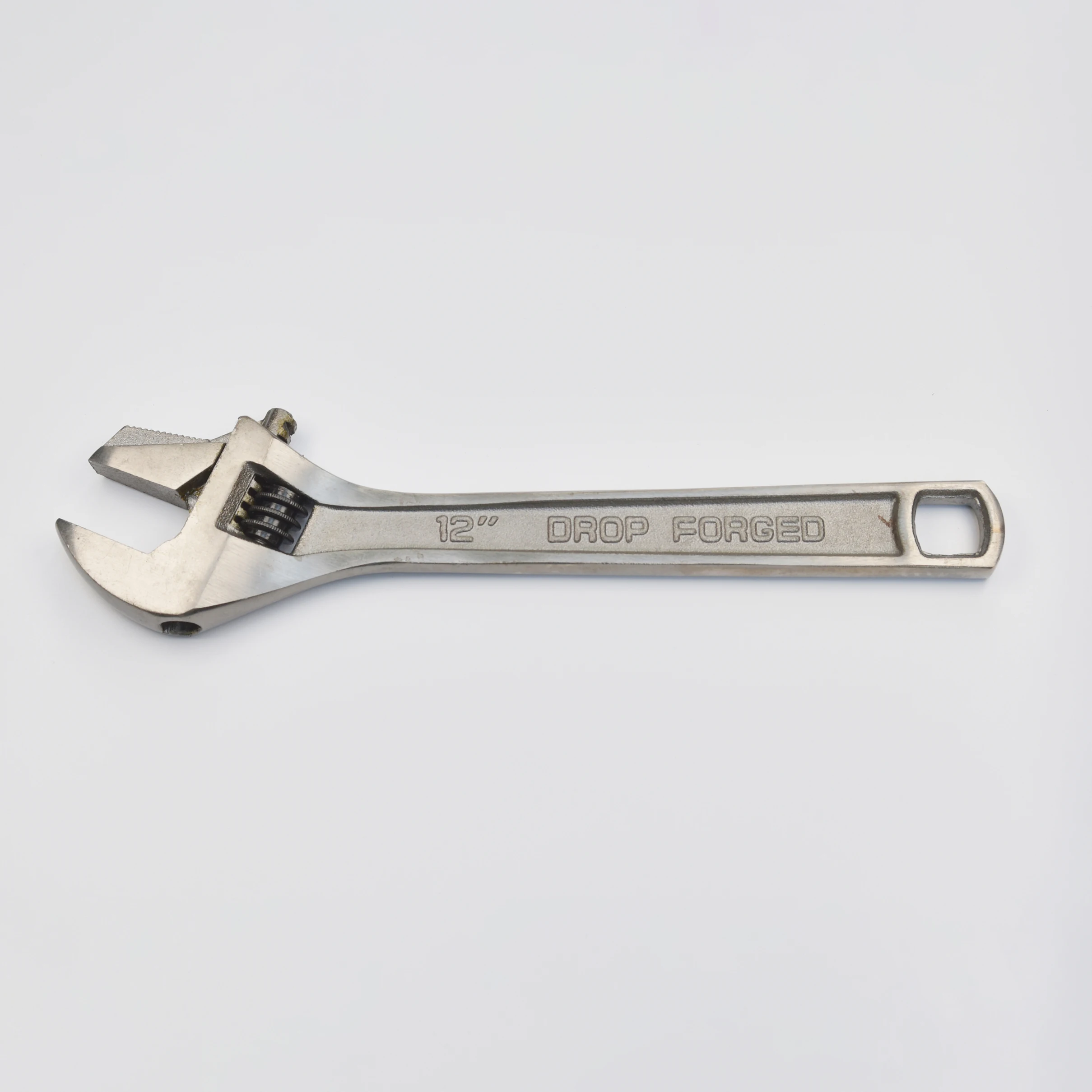 Factory price 300mm adjustable wrench Stainless Steel wrench sizes functions of pipe wrench