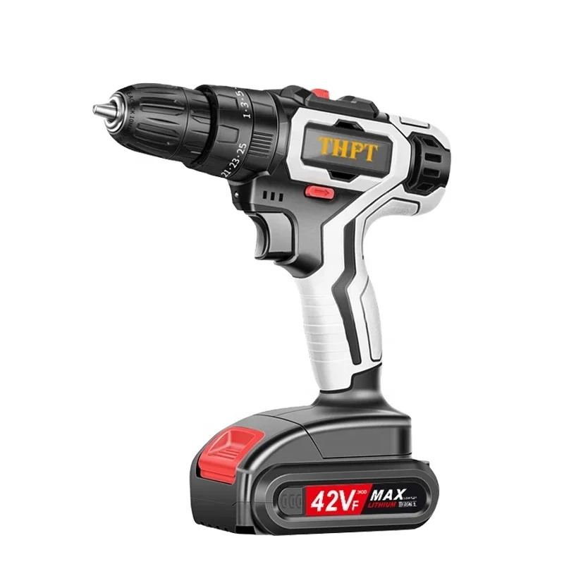 THPT Portable Power Tools 18V OEM Electric Screwdrivers Variable Speed Cordless Power Drills