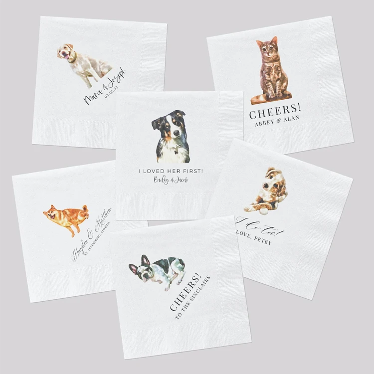 С изготовленным на заказ логосом Ресторан бумажную салфетку 2Ply 3Ply салфетки для декупажа древесной массы 30 см * 30 см Настольный Штатив для бумажных салфеток