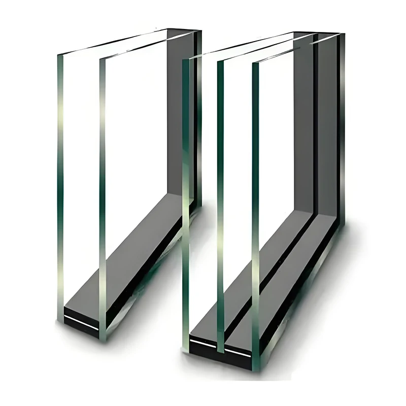 Low-E Insulated Glass Panels for Door Garage Cabinet Studio Vacuum Hollow Glass Sheet Greenhouse for Window  Door Price