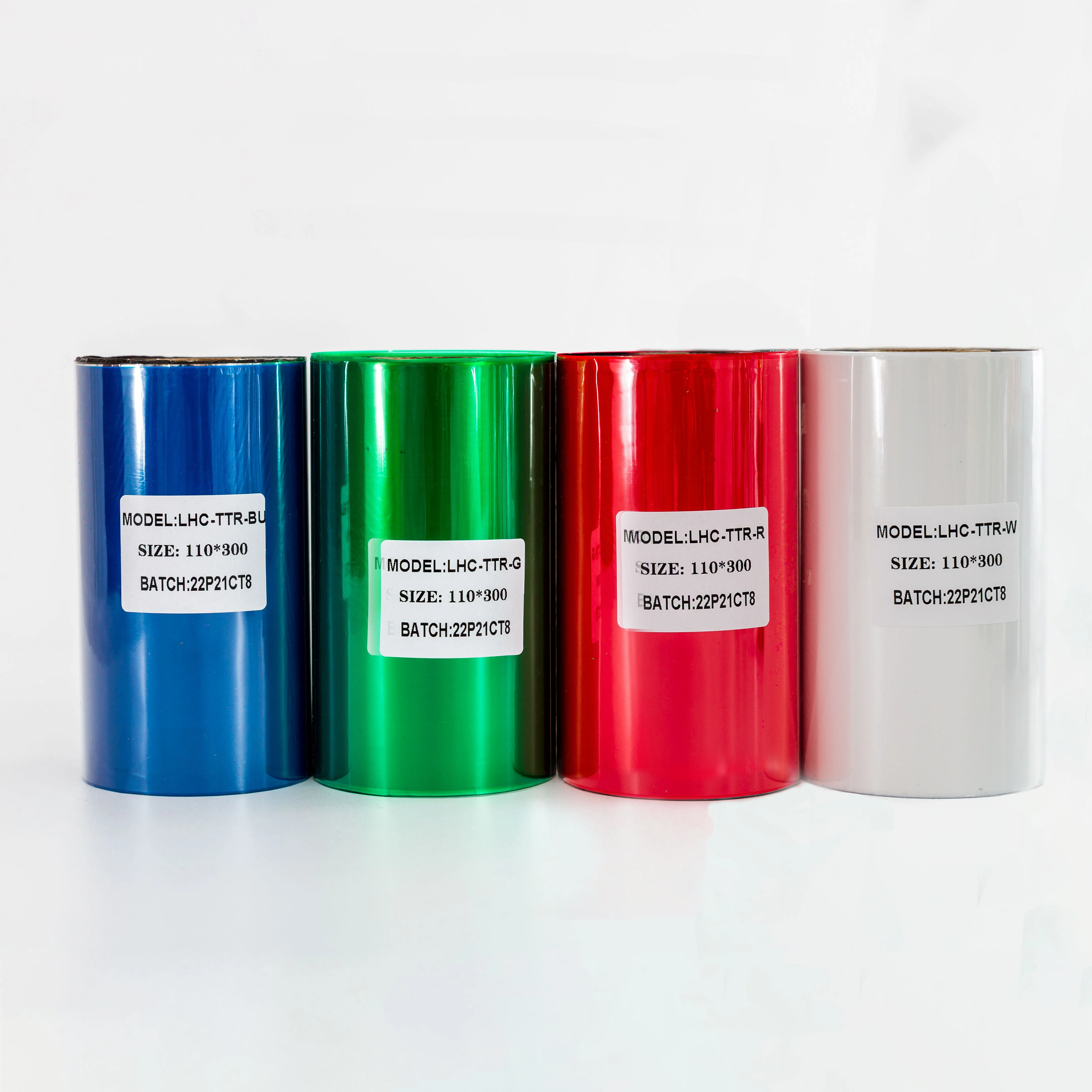 Compatible premium multi-color customized TTR  ribbon for  thermal transfer printer