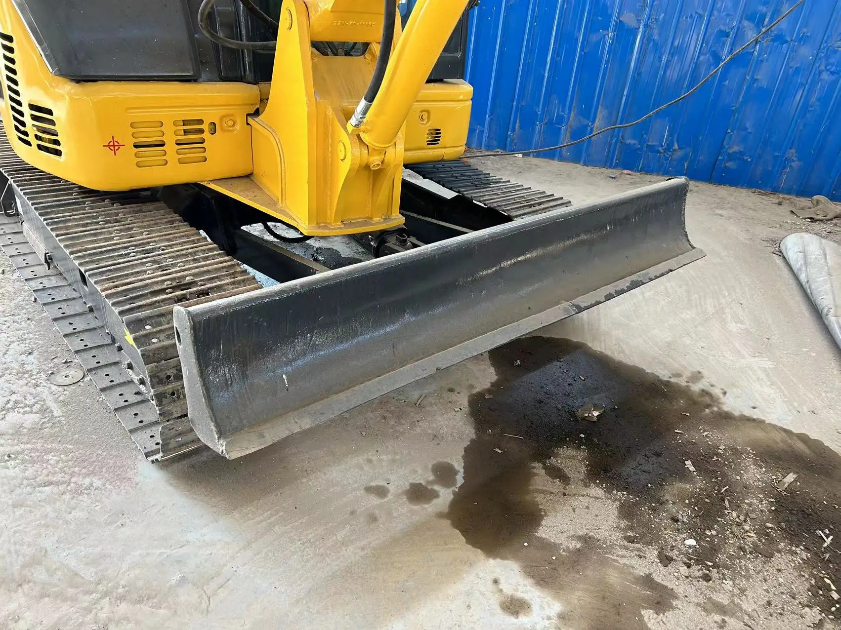 Б/у komatsu хорошее состояние оборудования PC55MR экскаватор с высоким качеством