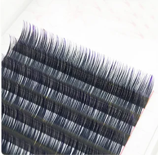 Factory Direct Sales individual gradient color lashes two tone mix color lash extension