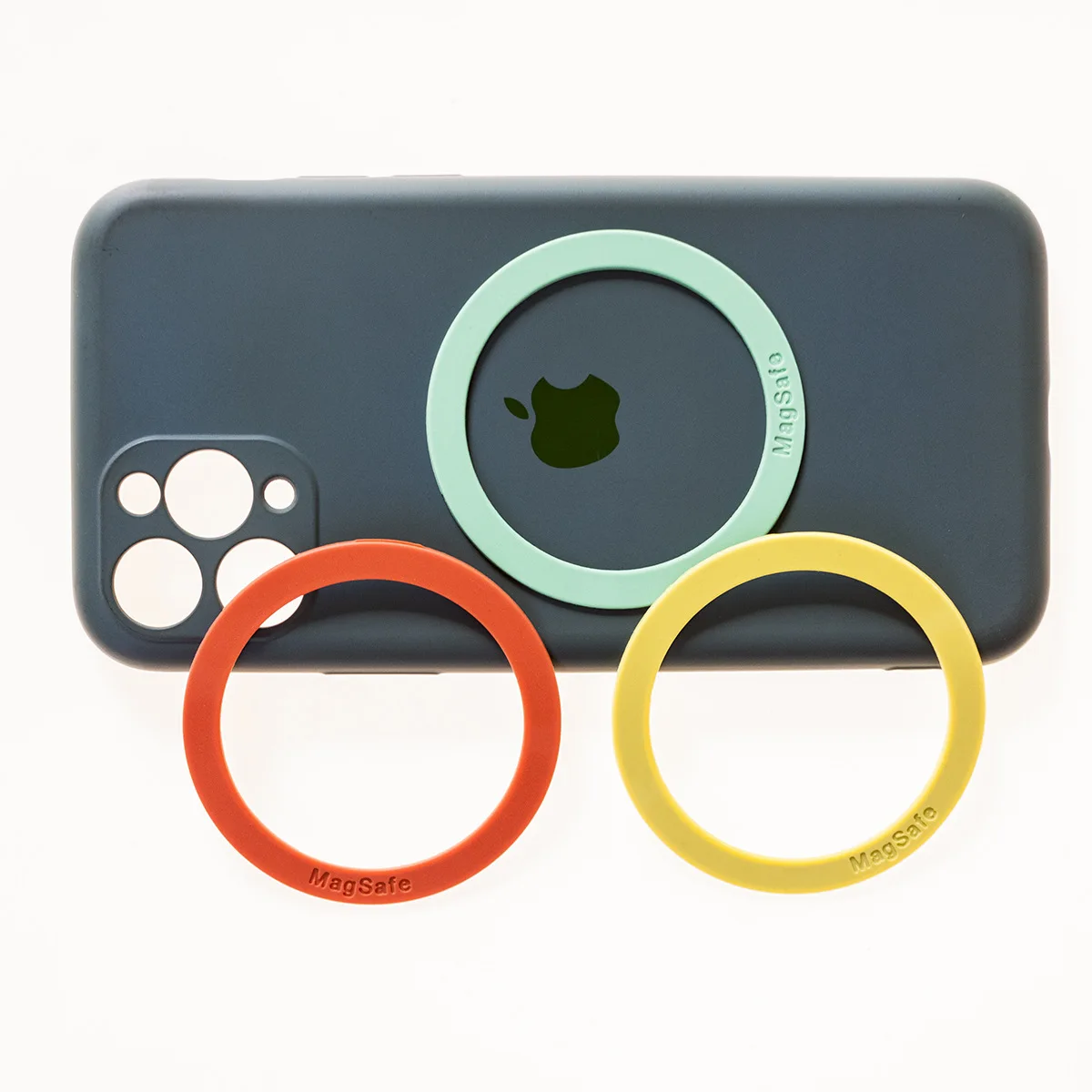 Universal Back Holder Ring Magnetic Metal Plate Ring For Magsafe Wireless Charger Magnet Sticker Phone Holder For iPhone 15 14