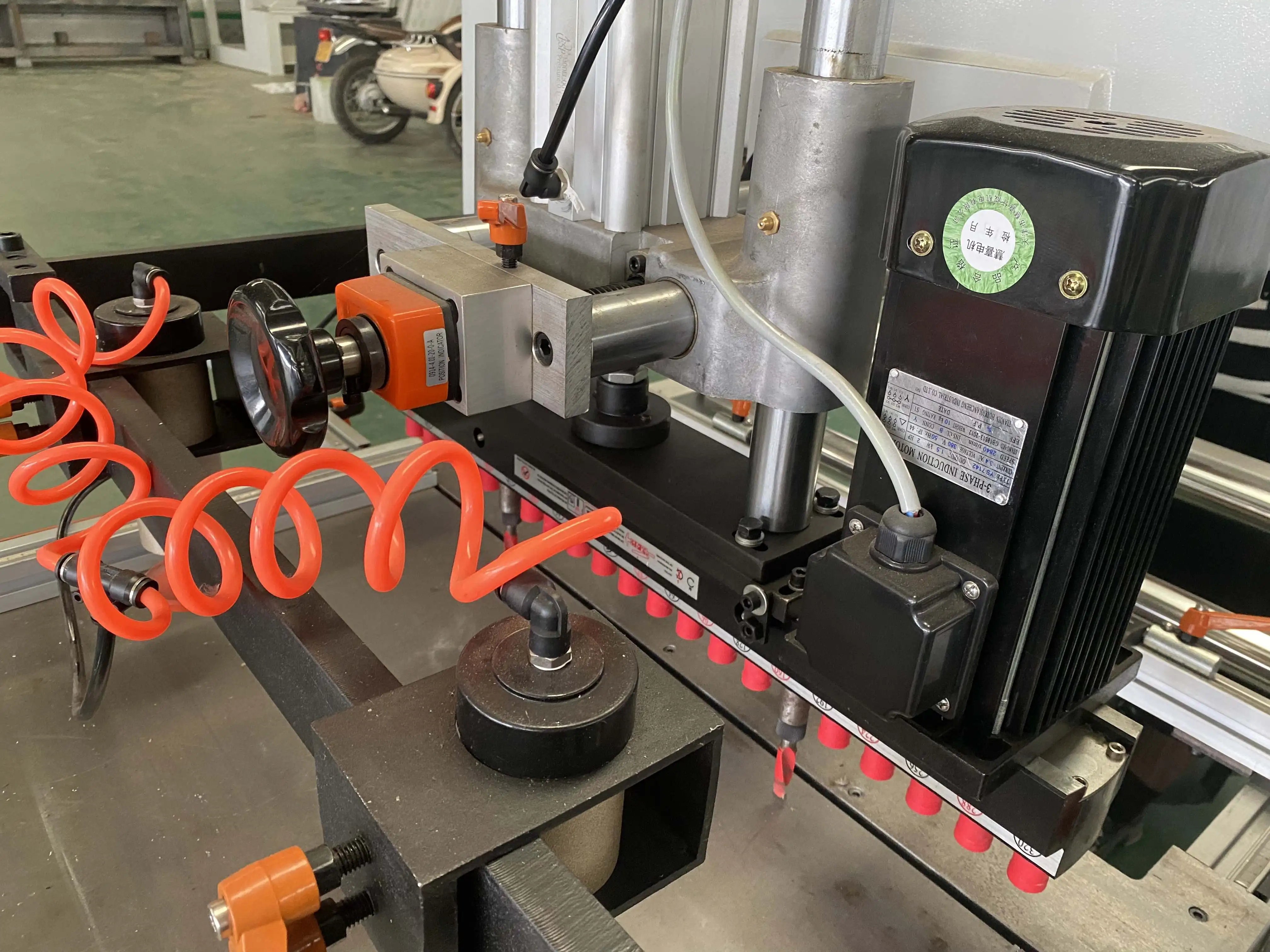 Double-line Carpenter Multiple Drilling Machine Wood Boring Machine Drilling Machine