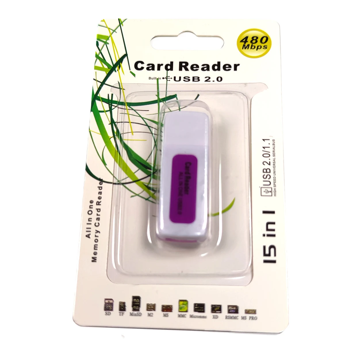 Senye 4 в 1 Многофункциональный USB 2 0 устройство для чтения карт памяти высокоскоростной мини-кардридер адаптер TF M2