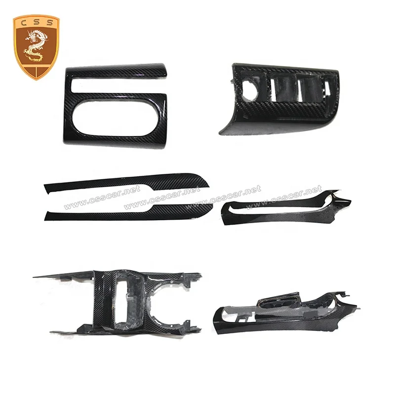 Vehicle Decoration Accessories Interior Car Air Conditioner Control Panel Dashboard Cover For Au Di R8