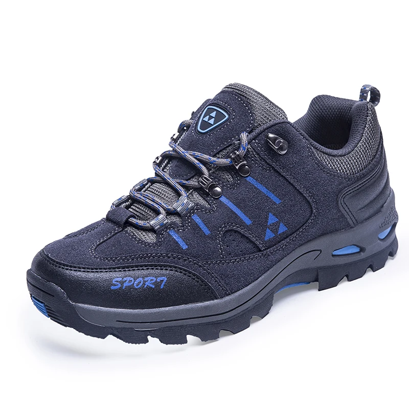 
Breathable waterproof best men stylish outdoor sports hiking shoes 
