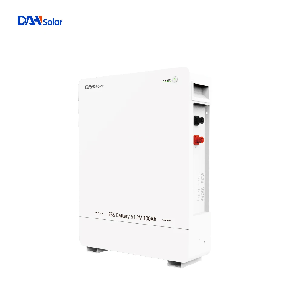 Wall-Mounted Deep Cycle Home Use Solar Battery 51.2V 100Ah 5kwh Lithium Battery