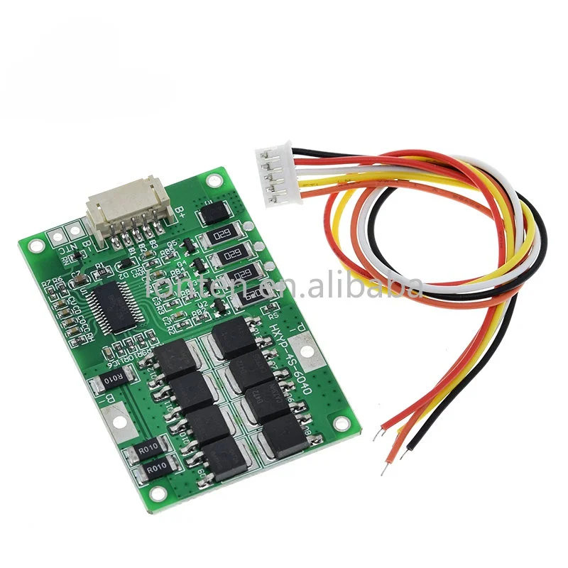 4S 20A 12,8 V 14,4 V 32650 32700 Lifepo4 сбалансированный аккумулятор BMS для электролодки бесперебойный источник питания 12V автомобильный аккумулятор