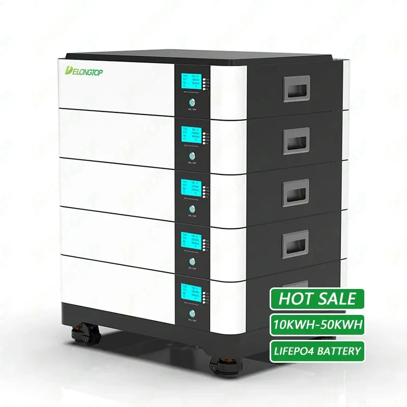 10Kwh 20KWH 30KWH 40KWH 50KWH Energy Storage 48V Lithium ion Batteries LiFePO4 Phosphate Battery Pack Solar Lithium Battery