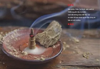 Asly Vietnamese Agar wood Oud Incense Cone