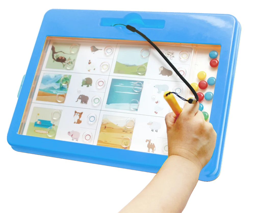 2020 New Style Animal recognition Magpad Magnetic Drawing Boards for Children Educational Toys