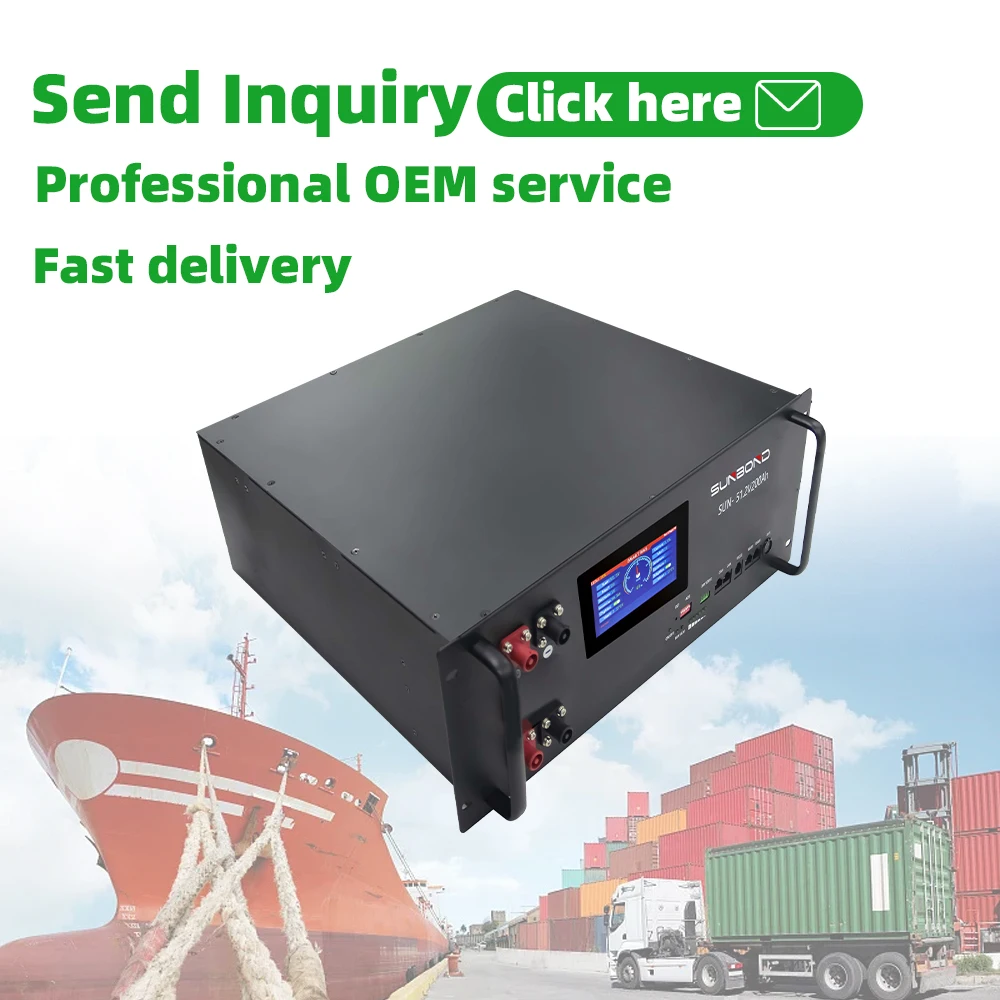 SUNBOND 48v 200ah Lifepo4 Lithium Battery Pack Solar Energy Storage Battery Case