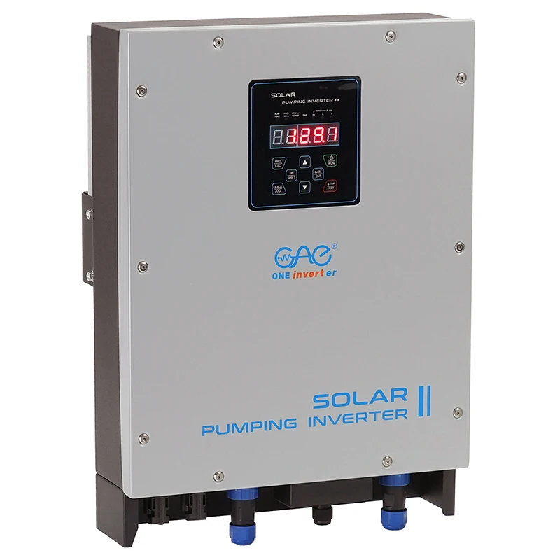 Заводская поставка 2.2kw IP65 водонепроницаемый водяной насос инвертор 1PH 3PH для системы полива