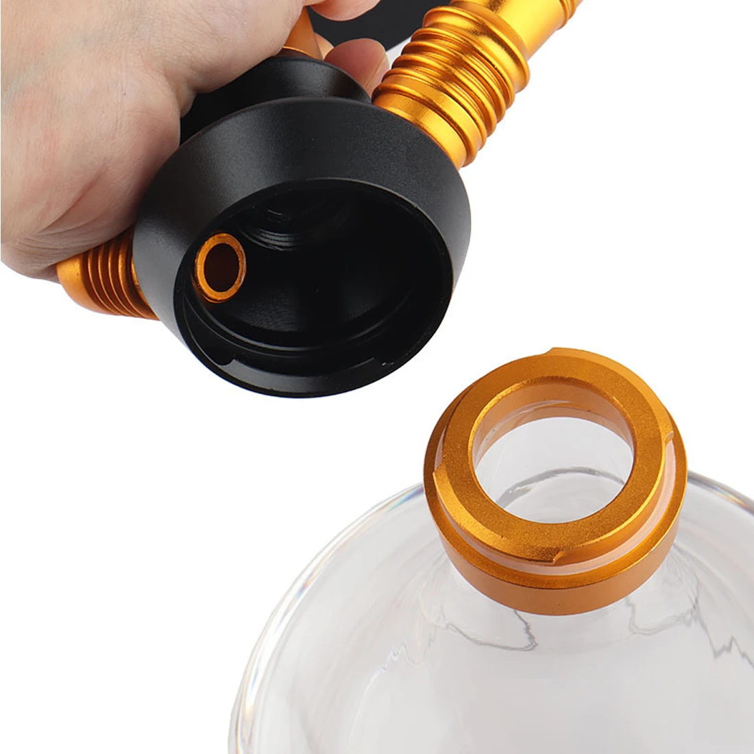 Lvhe Aluminum Mini Hookah Portable Shisha Travel Fancy Customized Hookah