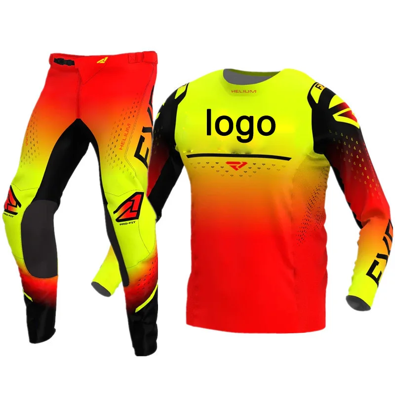 Top Quality Motocross Racing Suit For Men Motorbike Pants And Jersey Dirt Bike Mountain Gear Set