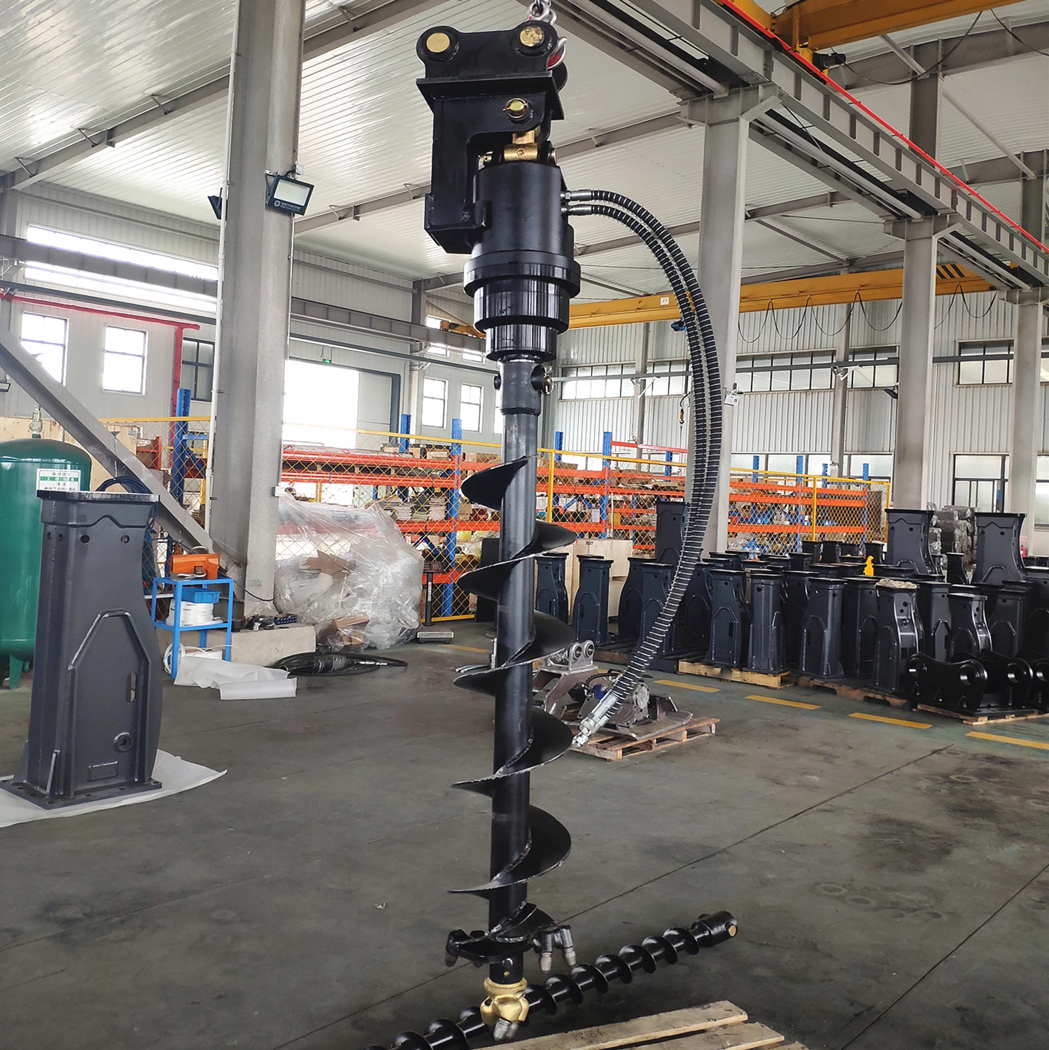 High repurchase CE factory OEM excavator hydraulic post hole digger earth auger drill No reviews yet