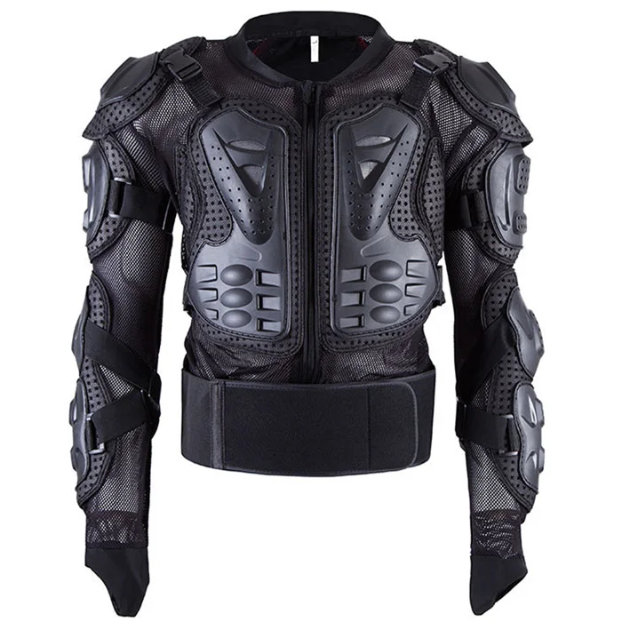 Мотоциклетная защита на все тело Защитная Рубашка куртка с защитой спины (1600307352911)