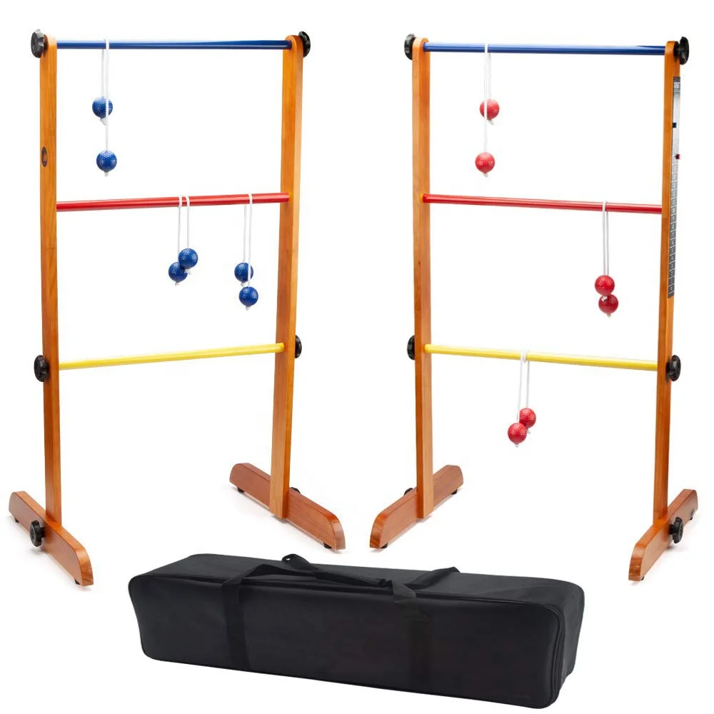 Best Price Tournament Quality Wood  Ladder Ball Toss