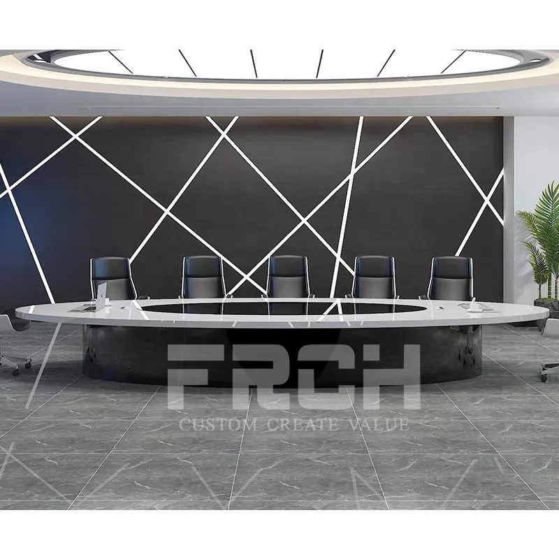 Good Quality MDF Boardroom Meeting Room Table Office Conference Meeting Table Desks