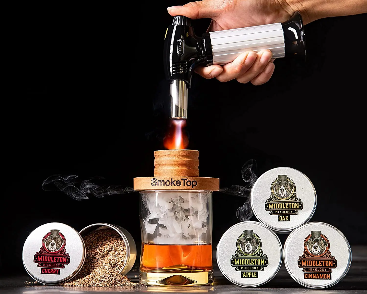 Premium quality customization whiskey smoker whiskey smoker board