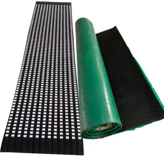 Advanced Quality And Wear Resistant Pulley Lagging Rubber Sheet For Mining