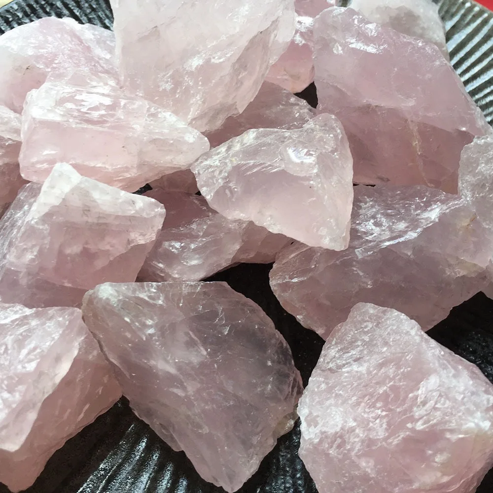 Wholesale Natural Cheap Price of Rock Crystal Stone Raw Crystals Healing Stones Rose Quartz Rough Stone