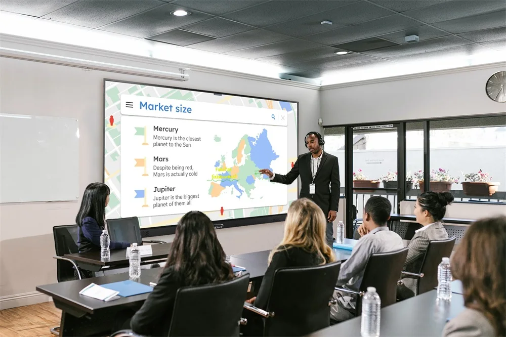 65/75/86/100 Inch  4K Display Smart  Classrooms Offices Improve Communication  Learning Experience Smart  Interactive Whiteboard