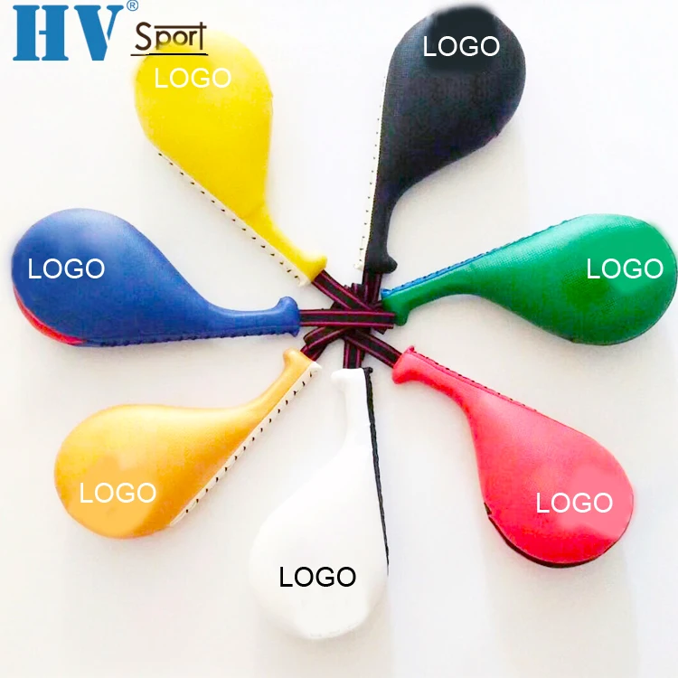 taekwondo double kicking pad clapper target and taekwondo training equipment