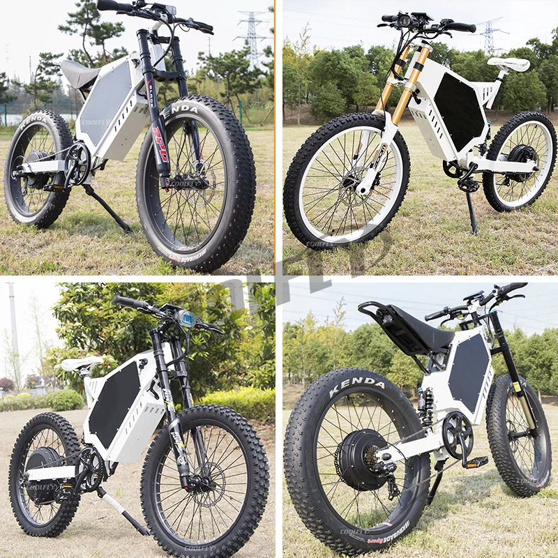 Новинка Лидер продаж электрический велосипед enduro с полной подвеской 72 в 5000 Вт для горного велосипеда системой «Кража» скорость 100 км/ч