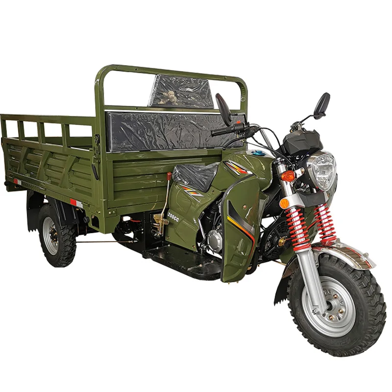 Hot sale 150CC/175CC/200/250CC air cooled three wheel gasoline motor tricycle for cargo  motorized tricycle
