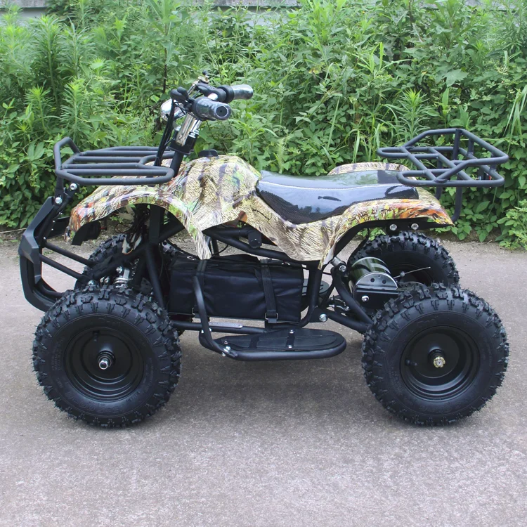 outdoor mini electric quad bike atv  with back foot dis brake