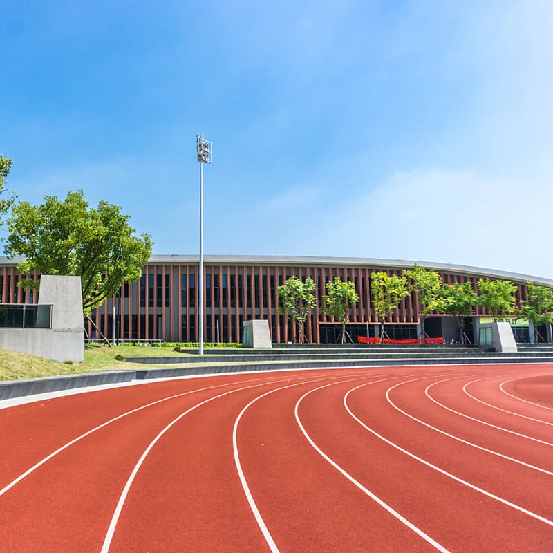 Prefabricated Synthetic Running Track Athletic Track Surface Epdm Particles polyurethane Binder Sandwich Running Way