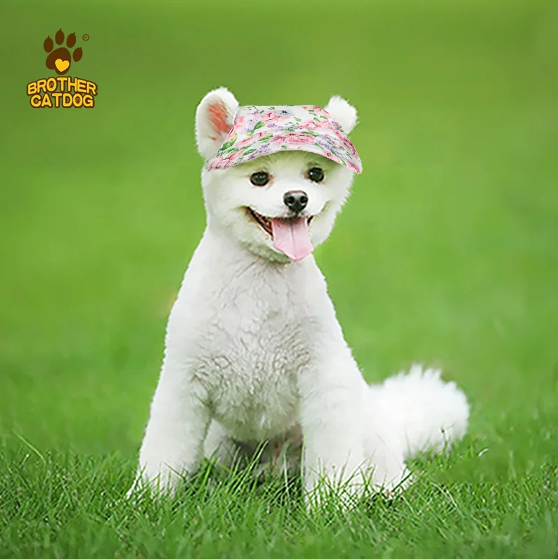 Top quality dog hat for sale soft and comfortable pet hat for summer weather protection dogs eye against sunshine