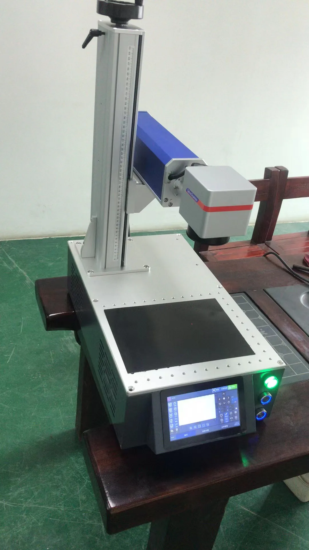 2.5D 3D MAX JPT Mopa M7 20W 30W 50W 60W 100W 200W Color Lightburn EzCad Fiber Laser Marking Machines