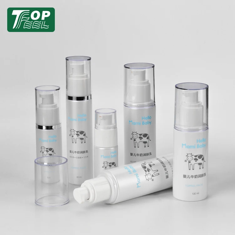 Manufacturer New Post Consumer Resin (PCR) Material Plastic Lotion Bottle Packaging