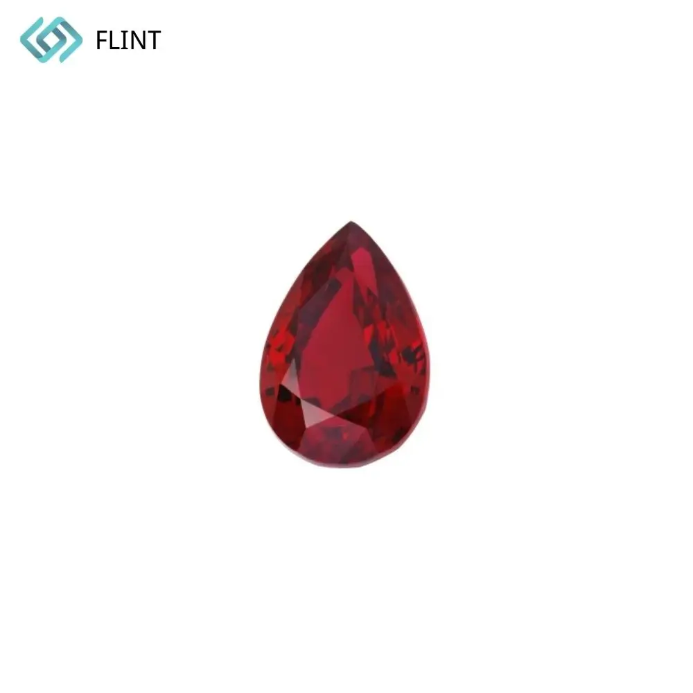FLINT Lab Created Diamond 0.5CT 1CT 2CT Lab Grown Ruby Loose Stone for Jewelry making